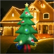 8 Ft. Green Fabric Inflatable Christmas Tree
