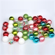 Jeco 50 Piece Elegant Wonder Christmas Tree Ornament Set