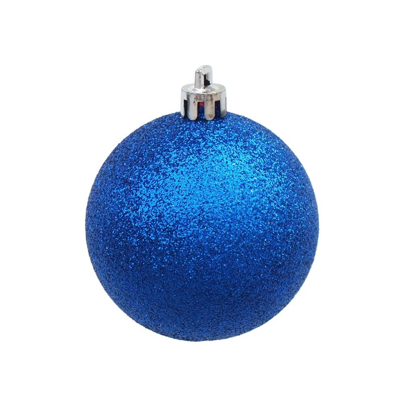 Jeco 40 Piece Christmas Tree Ornament Set in Blue and Silver