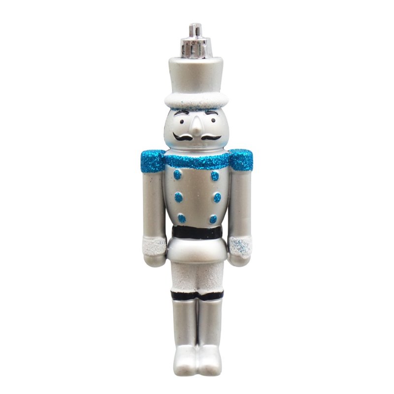 Jeco 50 Piece Christmas Tree Ornament Set in Blue and Silver