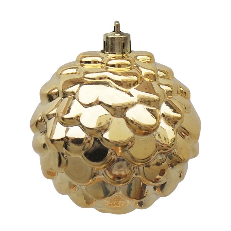 Jeco 27 Piece Christmas Tree Ornament Set in Red Green and Gold