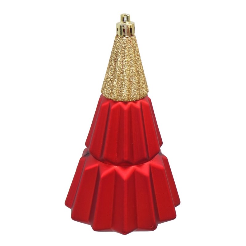 Jeco 27 Piece Christmas Tree Ornament Set in Red Green and Gold