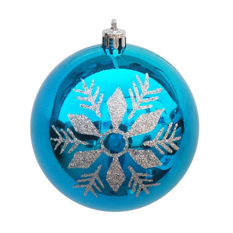 Jeco 27 Piece Christmas Tree Ornament Set in Blue and Silver