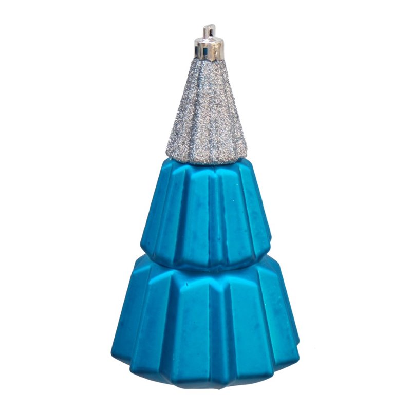 Jeco 27 Piece Christmas Tree Ornament Set in Blue and Silver