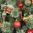 Jeco 43 Piece Shatterproof Plastic Christmas Ornament Set in Gold and Red
