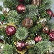 Jeco 30 Piece Shatterproof Plastic Christmas Ornament Set in Brown/  Gold/  Red