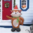Jeco Giant Weather Resistant Polyester Inflatable LED Christmas Fox