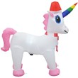 Jeco 3.5' Giant Weather Resistant Polyester Inflatable LED Christmas Unicorn