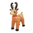 Jeco Giant Weather Resistant Polyester Inflatable LED Christmas Reindeer