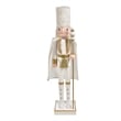 Jeco Hand Painted Crafted Nutcracker in Gold and White