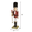 18 In Christmas Nutcracker Shammah Wood Soldier-Multi-color