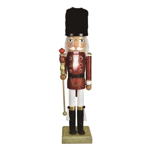 18 In Christmas Nutcracker Shammah Wood Soldier-Multi-color