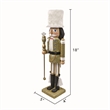 18 In Christmas Nutcracker Eleazar Wood Soldier-Multicolor