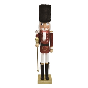 24 Inch Christmas Multi-color Wooden Shammah Soldier Nutcracker