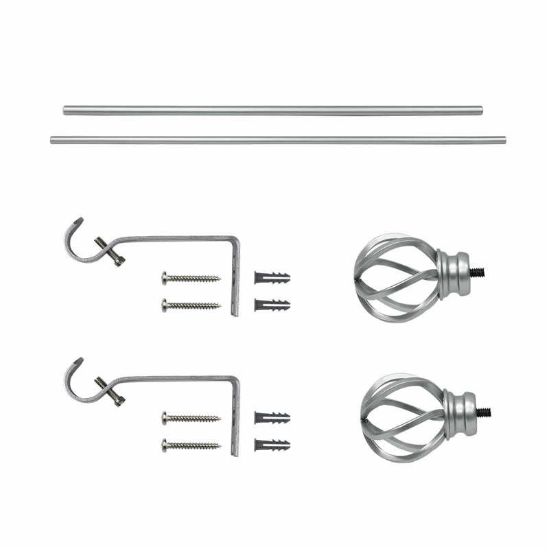 Sophie Adjustable Single Curtain Rod 28