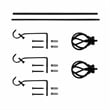 Sophie Adjustable Single Curtain Rod 48