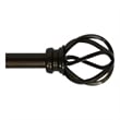 Sophie Adjustable Single Curtain Rod 28