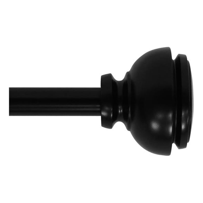 Lily Adjustable Single Curtain Rod 48