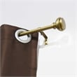 Lily Adjustable Single Curtain Rod 28