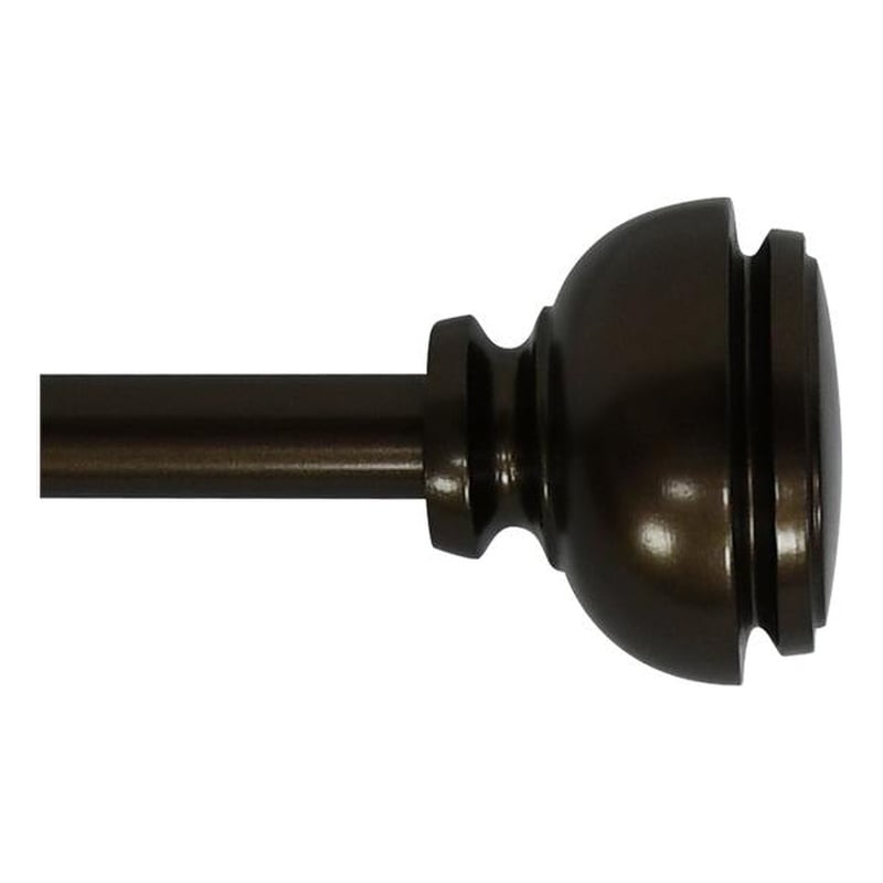Lily Adjustable Single Curtain Rod 28