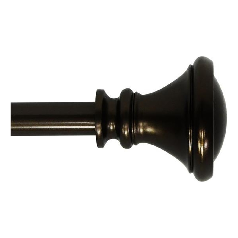 Scarlette Adjustable Single Curtain Rod 84