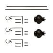 Kings Adjustable Single Curtain Rod 48