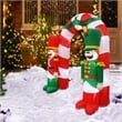 9FT Multi-Colored Christmas Soldier Arch Inflatable.