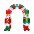 9FT Multi-Colored Christmas Soldier Arch Inflatable.