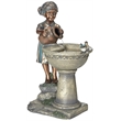 Jeco Versando Bird Bath Outdoor Water Fountain
