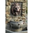 Jeco Lion Head Outdoor Indoor Water Fountain