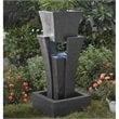 Jeco Raining Water Fountain Planter with Led Light