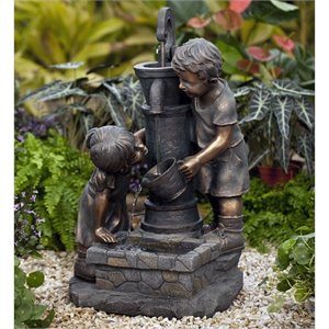 jeco water pump and kids water fountain with led light