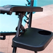 Jeco Oversized Zero Gravity Chair with Sunshade in Pacific Blue