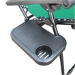 Jeco Oversized Zero Gravity Chair with Sunshade in Green