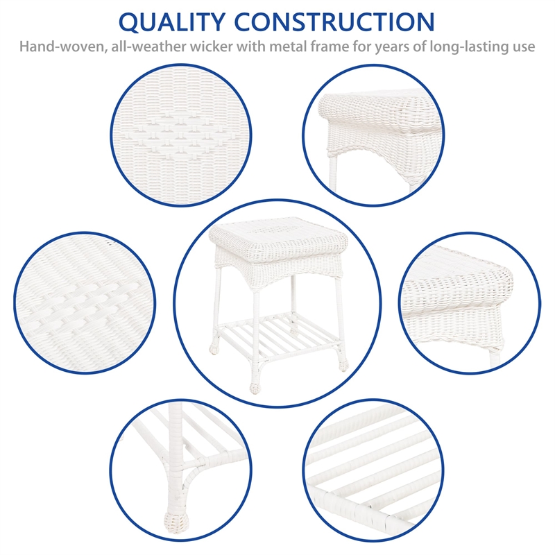 Jeco Resin Wicker Outdoor 17