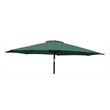 Jeco 6.5' x 10' Aluminum Patio Market Umbrella Tilt with Crank