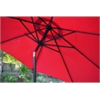 Jeco 9ft. Aluminum Patio Market Umbrella Tilt with Crank