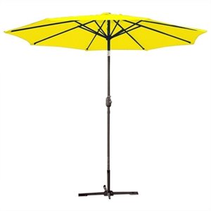 9' aluminum market patio umbrella with crank (95)