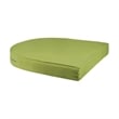 Jeco 3 Piece Resin Wicker Patio Conversation Set in Honey and Green