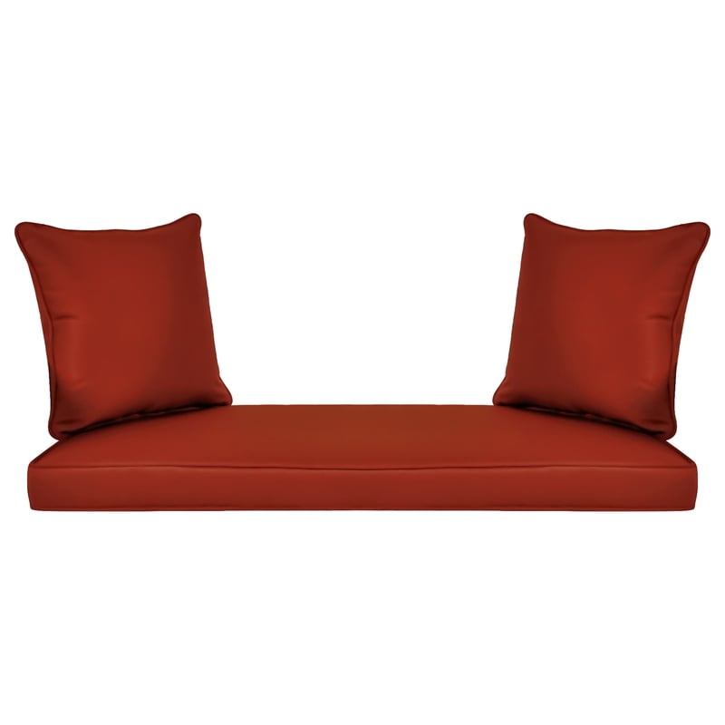 Jeco Wicker Patio Love Seat and Coffee Table Set in White