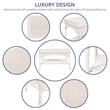 White Wicker Patio Furniture Coffee Table