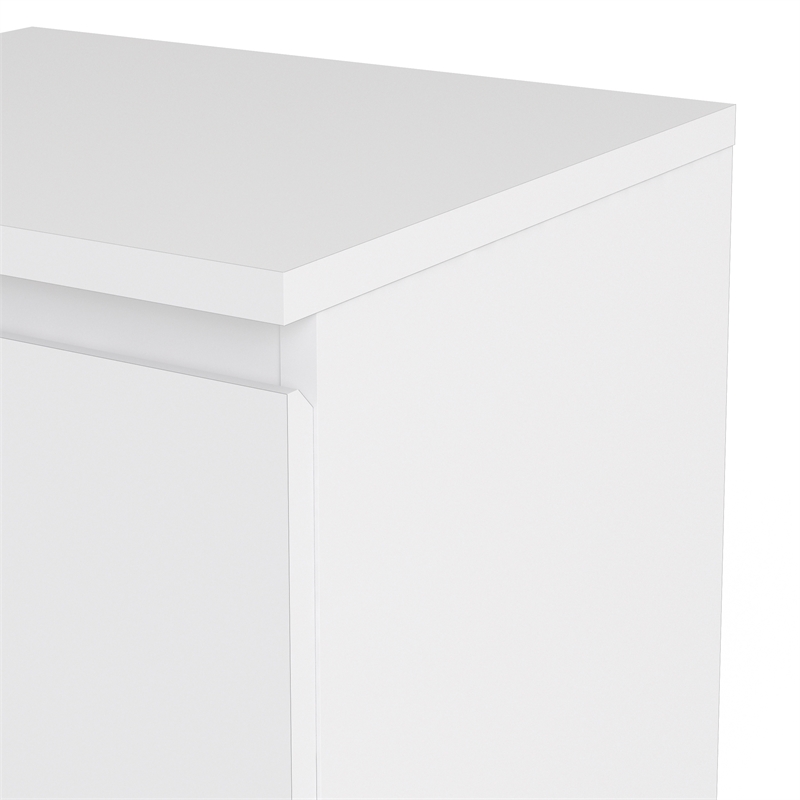 Tvilum Aurora 2 Drawer Nightstand In White 7109249