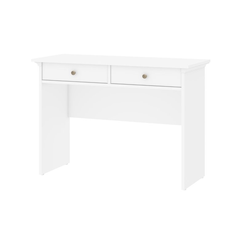 2 Drawer Computer Desk In White