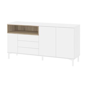 Tvilum Aberdeen 3 Drawer and 3 Door Sideboard