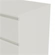 Tvilum Scottsdale 6 Drawer Double Dresser in White Wood Grain