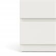 Tvilum Scottsdale 6 Drawer Double Dresser in White Wood Grain