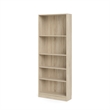 Tvilum Element 5 Shelf Wide Bookcase in Oak