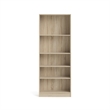 Tvilum Element 5 Shelf Wide Bookcase in Oak