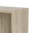 Tvilum Element 5 Shelf Wide Bookcase in Oak