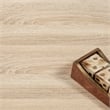 Austin 8 Drawer Double Dresser in Oak Structure/White High Gloss